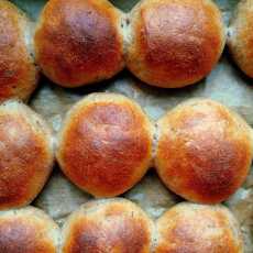 Przepis na Bułeczki pszenno-orkiszowe z ziołami / Spelt and Wheat Rolls with Herbs