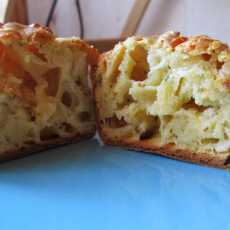 Przepis na Muffinki z serem i szynką