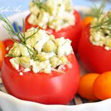 Przepis na Pomidory faszerowane sałatką z kalafiora