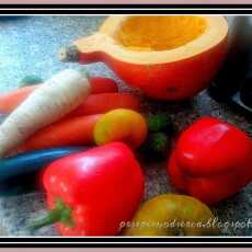 Przepis na Warzywa pieczone z ziołami