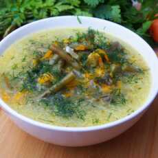 Przepis na Zupa z fasolki szparagowej