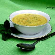 Przepis na Zupa krem z zielonych ogórków