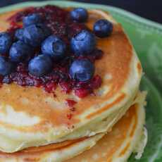 Przepis na Placuszki z maślanką/ Buttermilk pancakes