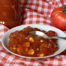 Przepis na Sos pomidorowy słodko-kwaśny