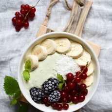 Przepis na Awokado smoothie bowl