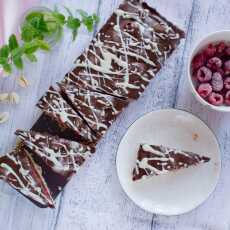 Przepis na Tarta 'malina w czekoladzie'