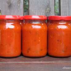 Przepis na Sos pomidorowo - paprykowy