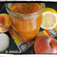 Przepis na Konfitura brzoskwiniowa - Peach Jam - Marmellata di pesche
