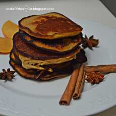 Przepis na Wrześniowe śniadanie - pancakes, dla małego i dużego