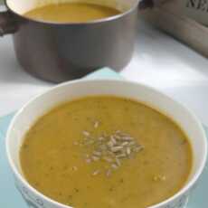 Przepis na Zupa krem z kabaczka i batata (na ostro)