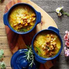 Przepis na Zupa kurkowa z quinoą i rozmarynem