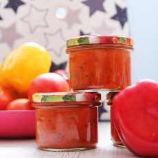 Przepis na Sos pomidorowo - paprykowy 