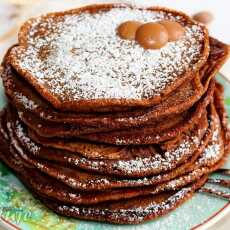 Przepis na Najlepsze pancakes czekoladowe (z czekoladą)