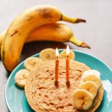 Przepis na Druga rocznica weganizmu i drugie urodziny bloga! bananowe ciasto z mikrofalówki // banana bread mug cake