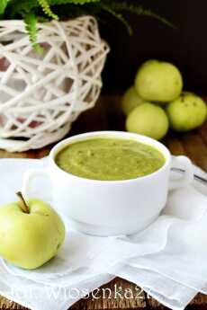 Przepis na Zupa kremowa z porów i jabłek