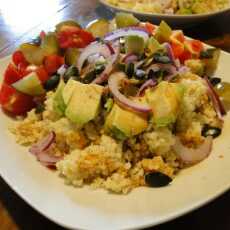 śniadanie kasza jaglana awokado