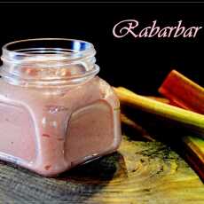 Przepis na Rabarbar curd