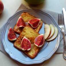Przepis na Tosty francuskie z figami / French toasts with figs