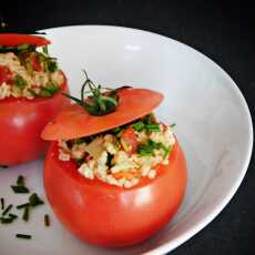 Przepis na Pomidory faszerowane lekką sałatką 