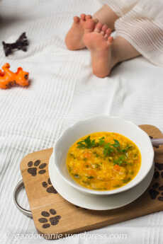 Przepis na Z cyklu przepisy dla maluchów: zupa dyniowa z ryżem basmati