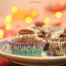 Przepis na Najlepsze tej jesieni muffiny o smaku orzechowej szarlotki