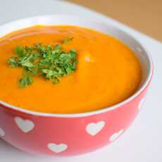 Przepis na Zupa krem z pieczonej dyni i pomidorów :) 