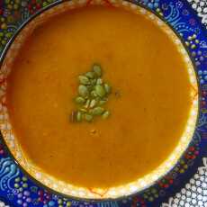 Przepis na Pikantna zupa z dyni