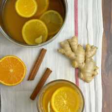 Przepis na Herbata pomarańczowo-imbrowa