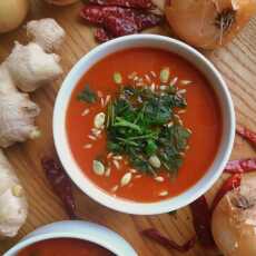 Przepis na Zupa pomidorowa po indyjsku / Indian Style Tomato Soup