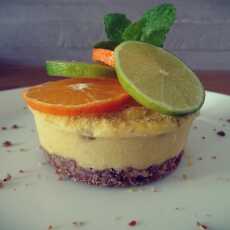 Przepis na Wegański mango 'cheesecake'