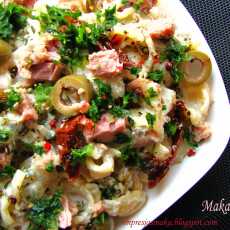 Przepis na Makaron gnocchi z tuńczykiem + półmisek guzzini *