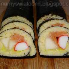 Przepis na Sushi z kaszą jaglaną i gruszką
