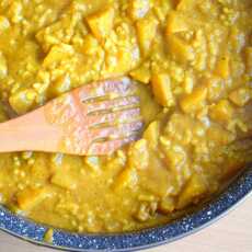 Przepis na Wegańskie curry z dynią :) 
