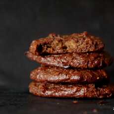 Przepis na Bezglutenowe wegańskie ciastka brownie z pieczonej dyni