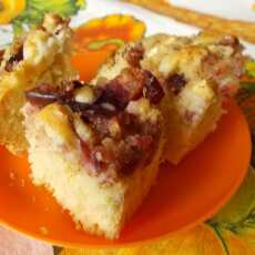 Przepis na Ciasto ze śliwkami i dynią - Plum And Pumpkin Cake - Torta alle prugne e zucca