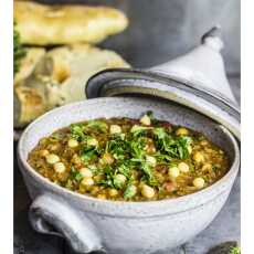 Przepis na Harira - rozgrzewająca zupa z soczewicy i ciecierzycy