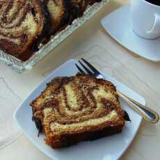 Przepis na Babka puchowa z kawą i kakao.