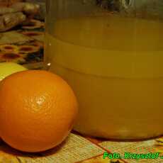 Przepis na Nalewka cytrusowa ( na soku z pomarańczy i cytryn ).