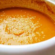 Przepis na Kremowa zupa z dyni i marchwi na bazie śmietanki kokosowej