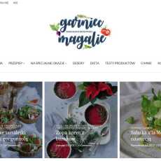 Przepis na Nowa odsłona bloga kulinarnego Garniec Magalie