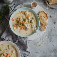 Przepis na FISKESUPPE CZYLI NORWESKA ZUPA RYBNA.