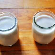 Przepis na Domowe mleczko migdałowe i kokosowe