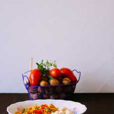 Przepis na Curry z indykiem, kukurydzą i pomidorami