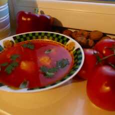 Przepis na Zupa z papryki i pomidorów