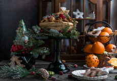 Przepis na Świąteczny sernik ciasteczkowy i grzane wino