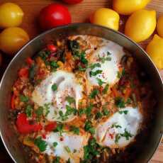 Przepis na Jajka po meksykańsku / Mexican Style Eggs