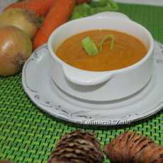 Przepis na Zupa krem z pieczonych warzyw 
