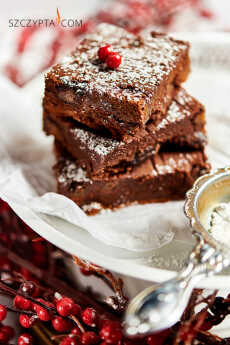 Przepis na BROWNIE Z HERBACIANĄ ŚLIWKĄ