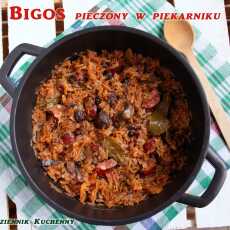 Przepis na Bigos pieczony w piekarniku. Bigos odchudzony.