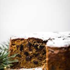 Przepis na Christmas cake - Angielskie ciasto świąteczne